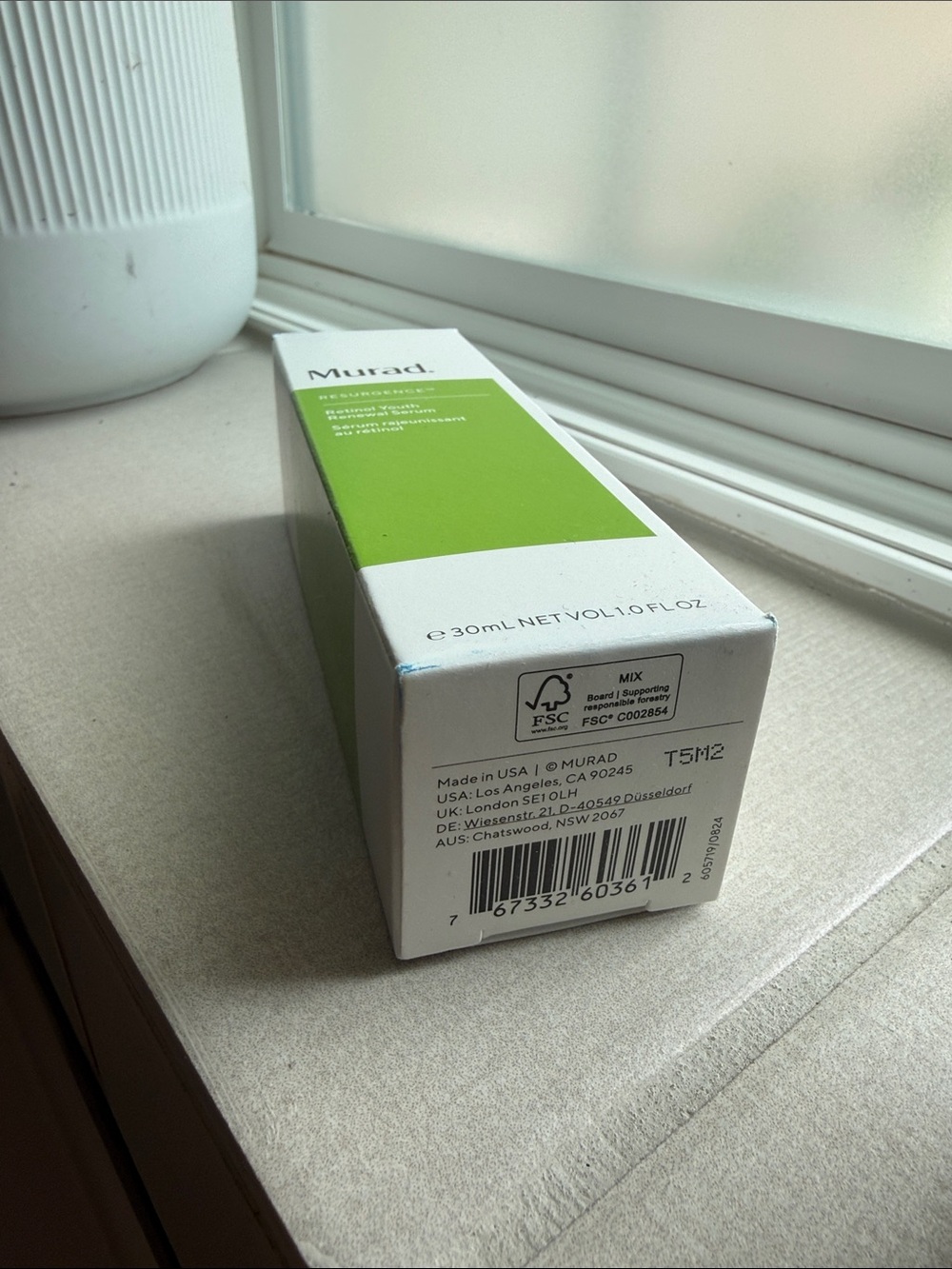 NEW Murad Retinol Youth Renewal Serum - Lime Green & White Packaging 30 mL - Picture 4 of 10